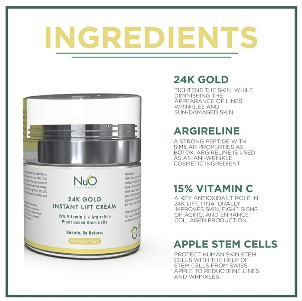 Nuo Cosmetics 24K Gold Instant Lift Cream